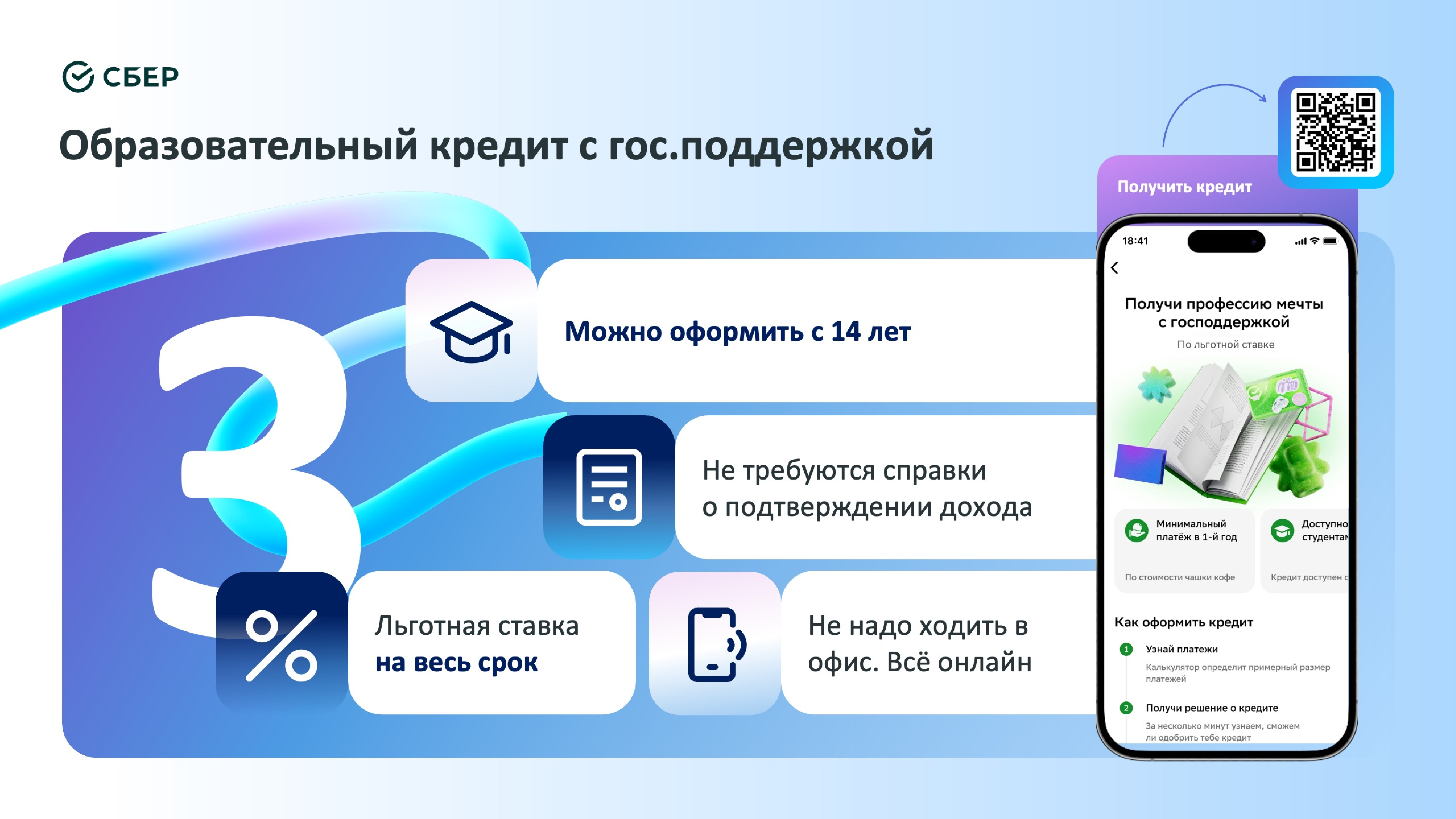 Образовательный кредит с государственной поддержкой